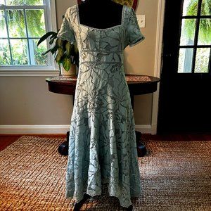 Anthropologie Lace Maxi Dress-Size 10